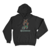 KANGAROO MASCOT Unisex Hoodie Black