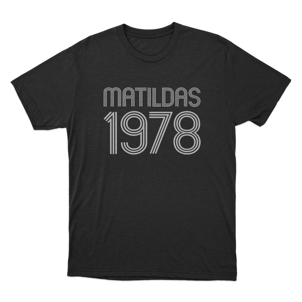 MATILDAS 1978 Unisex T Shirt Black MATILDAS 1978 Unisex T Shirt Black