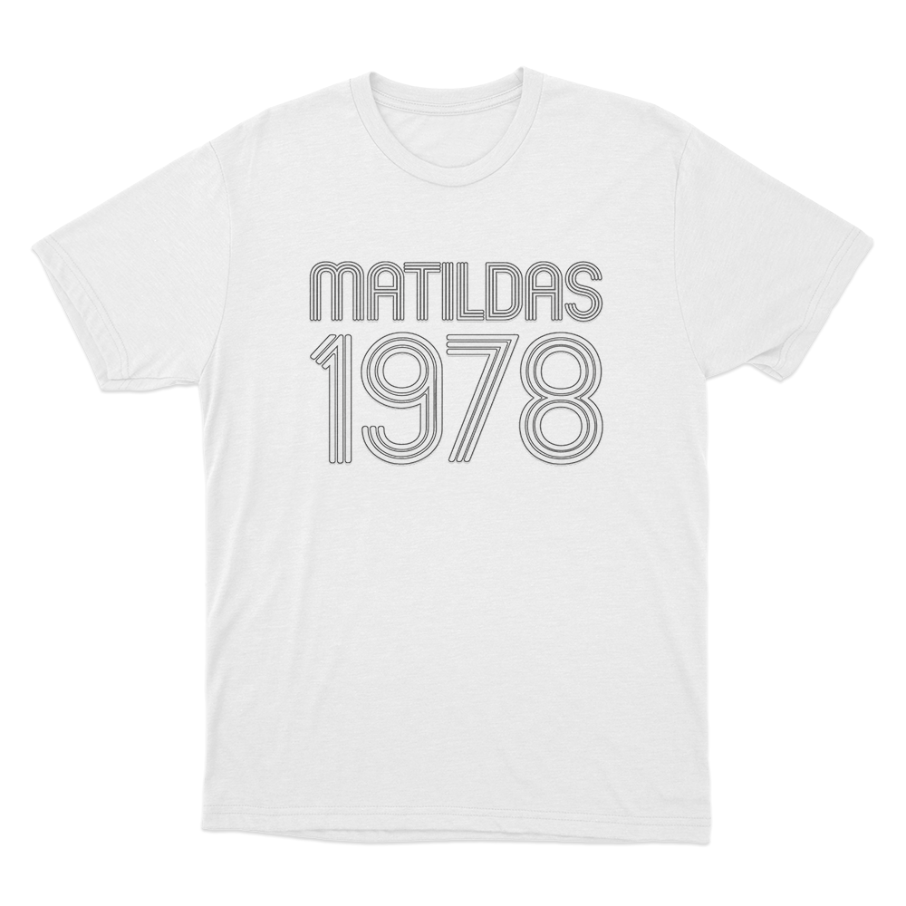 MATILDAS 1978 Unisex T Shirt White MATILDAS 1978 Unisex T Shirt White